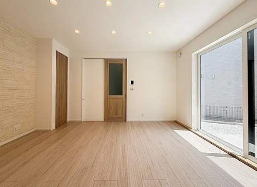 相模原市緑区東橋本4丁目の新築戸建て8号棟のリビングの写真