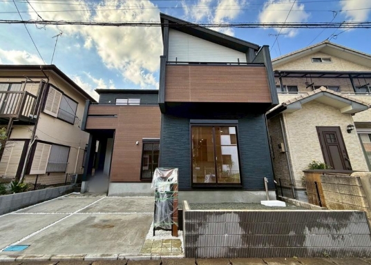 相模原市緑区西橋本4丁目の新築戸建ての外観の写真