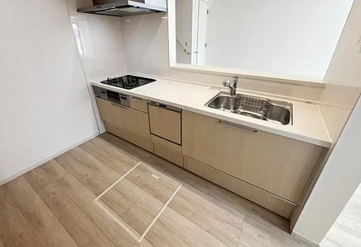 相模原市南区旭町の新築戸建てのキッチンの写真