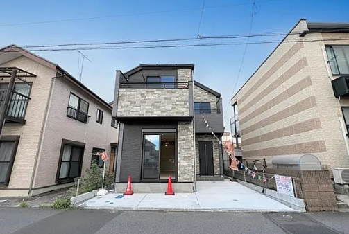 相模原市南区上鶴間4丁目の新築戸建ての外観の写真