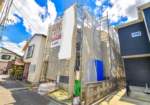 相模原市南区御園1丁目の新築戸建ての外観の写真