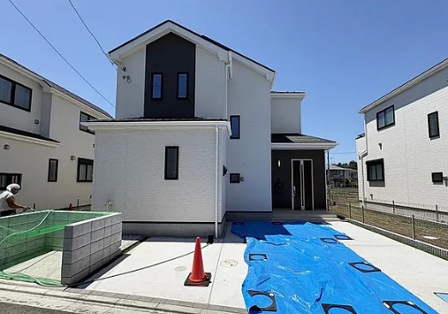 相模原市南区西大沼3丁目の新築戸建てH号棟の外観の写真