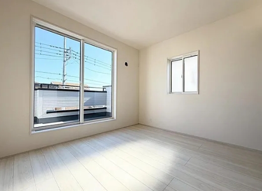 相模原市南区新戸の新築戸建て2号棟の洋室1の写真