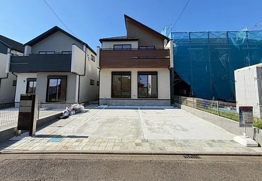 相模原市南区新戸の新築戸建て3号棟の外観の写真