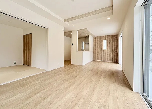 相模原市南区若松3丁目の新築戸建て1号棟のダイニングの写真