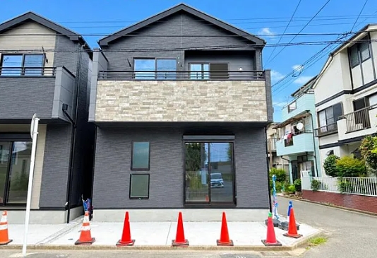 相模原市中央区相生2丁目の新築戸建て1号棟の外観の写真