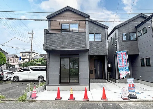 相模原市中央区相生2丁目の新築戸建て3号棟の外観の写真