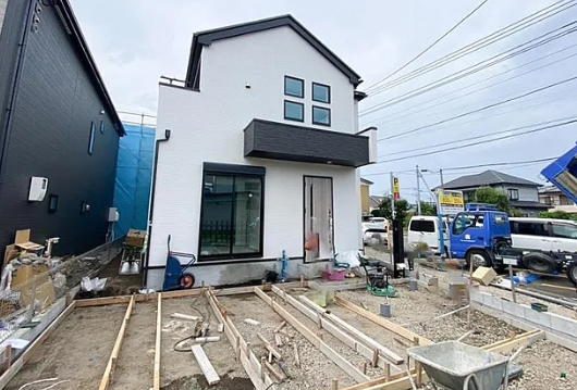 相模原市中央区淵野辺本町3丁目の新築戸建て4号棟の外観の写真