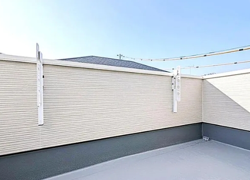 相模原市中央区淵野辺本町5丁目の新築戸建て1号棟のバルコニーの写真