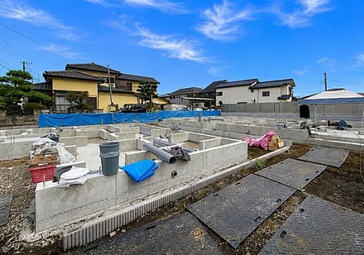 相模原市中央区上溝の新築戸建てA号棟の外観の写真