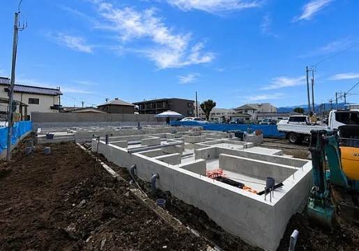相模原市中央区上溝の新築戸建てA号棟の外観の写真