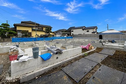 相模原市中央区上溝の新築戸建てB号棟の外観の写真