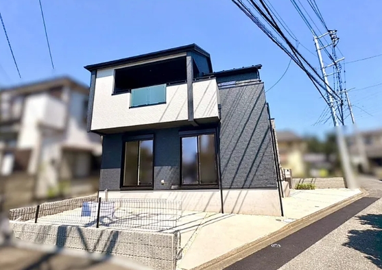 相模原市中央区上矢部2丁目の新築戸建ての外観の写真