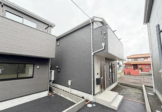 相模原市中央区上矢部3丁目の新築戸建て2号棟の外観の写真