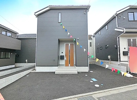 相模原市中央区上矢部3丁目の新築戸建て4号棟の外観の写真