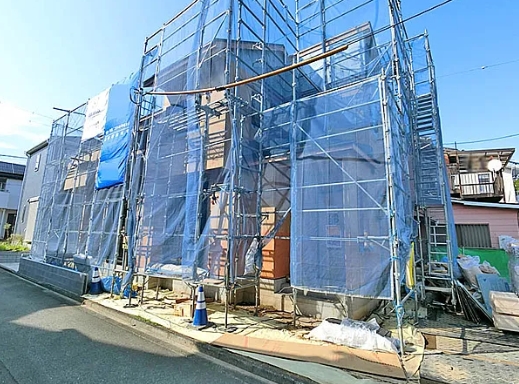 相模原市中央区上矢部5丁目の新築戸建ての外観の写真