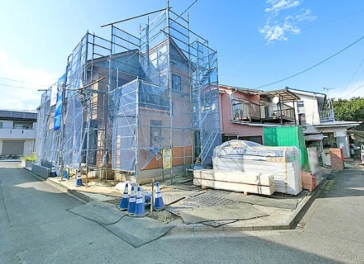 相模原市中央区上矢部5丁目の新築戸建ての外観の写真