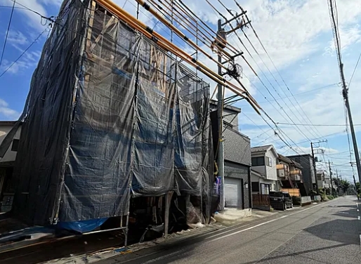 相模原市中央区共和1丁目の新築戸建ての外観の写真