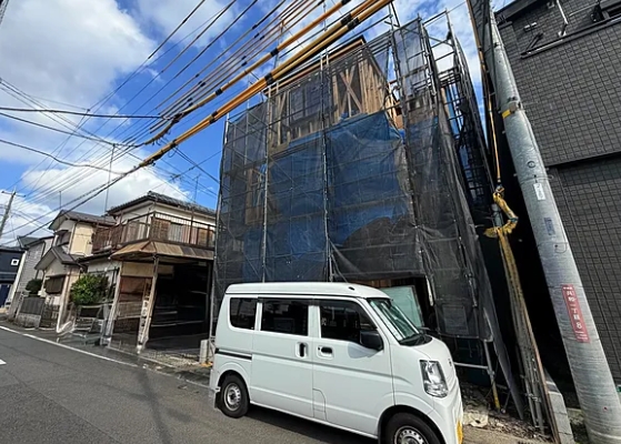 相模原市中央区共和1丁目の新築戸建ての外観の写真