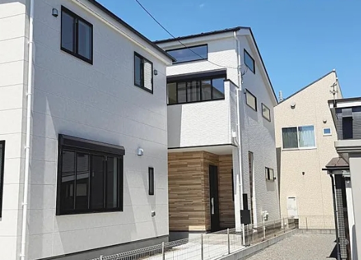 相模原市中央区共和2丁目の新築戸建て1号棟の外観の写真