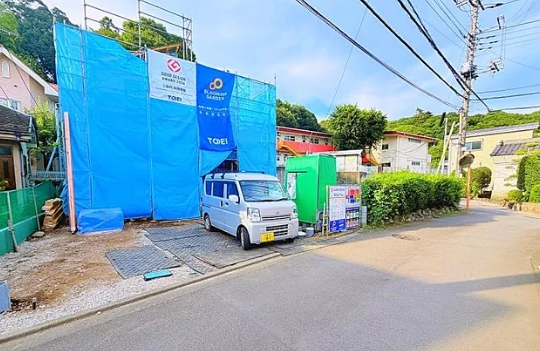 相模原市中央区水郷田名1丁目の新築戸建ての外観の写真