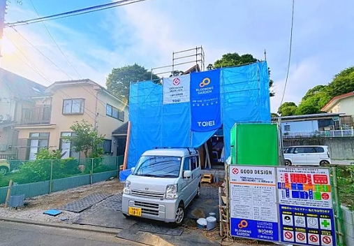 相模原市中央区水郷田名1丁目の新築戸建ての外観の写真