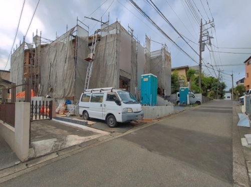 相模原市中央区すすきの町の新築戸建て2号棟の外観の写真