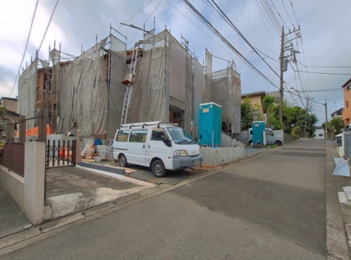 相模原市中央区すすきの町の新築戸建て4号棟の外観の写真