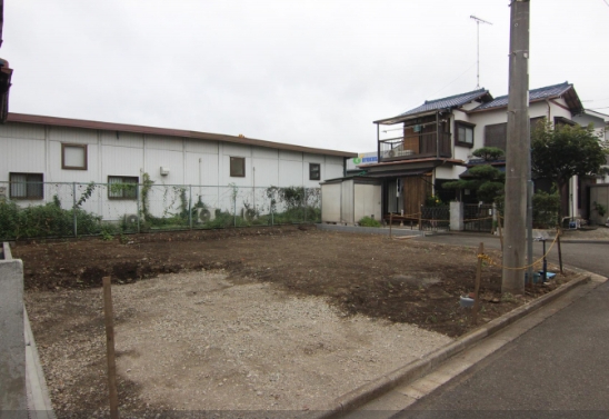 相模原市中央区田名の新築戸建ての外観の写真