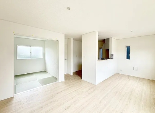 相模原市中央区田名の新築戸建て1号棟のダイニングの写真