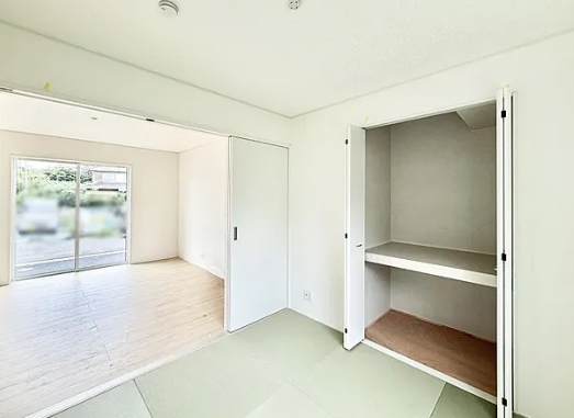 相模原市中央区田名の新築戸建て1号棟の和室の写真