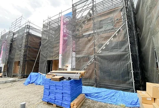 相模原市中央区田名の新築戸建て2号棟の外観の写真