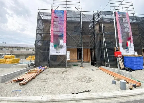 相模原市中央区田名の新築戸建て4号棟の外観の写真