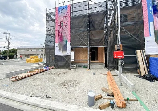 相模原市中央区田名の新築戸建て4号棟の外観の写真