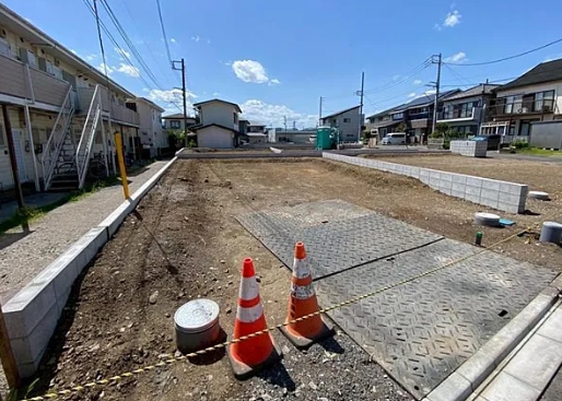相模原市中央区田名の新築戸建て8号棟の外観の写真