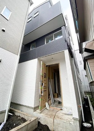 相模原市中央区矢部1丁目の新築戸建て1号棟の外観の写真