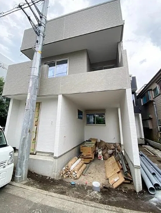 相模原市中央区矢部1丁目の新築戸建て2号棟の外観の写真