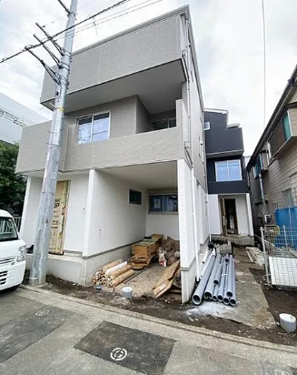相模原市中央区矢部1丁目の新築戸建て2号棟の外観の写真