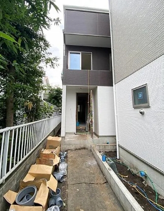 相模原市中央区矢部1丁目の新築戸建て3号棟の外観の写真