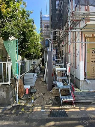 相模原市中央区矢部1丁目の新築戸建て3号棟の外観の写真