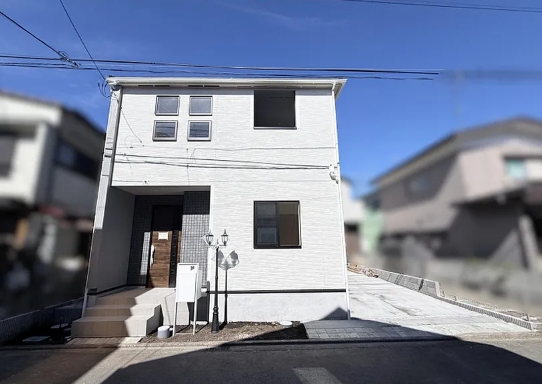 相模原市中央区弥栄2丁目の新築戸建ての外観の写真