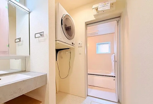 相模原市中央区弥栄2丁目の新築戸建ての洗濯機置場の写真