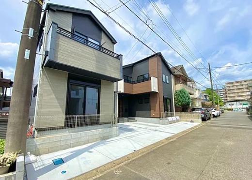 相模原市中央区横山4丁目の新築戸建て2号の外観の写真