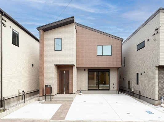 相模原市中央区横山台2丁目の新築戸建て2号棟の外観の写真