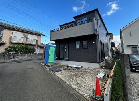 相模原市南区東大沼4丁目の新築戸建ての外観の写真