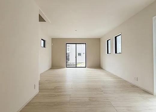 相模原市南区南台6丁目の新築戸建て1号棟のリビングの写真
