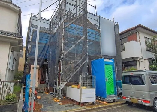 相模原市南区大野台7丁目の新築戸建ての外観の写真