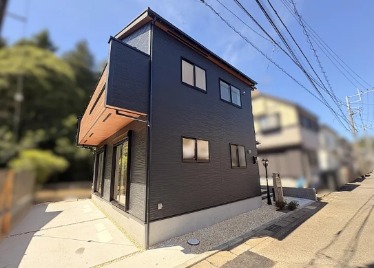 相模原市南区若松1丁目の新築戸建ての外観の写真