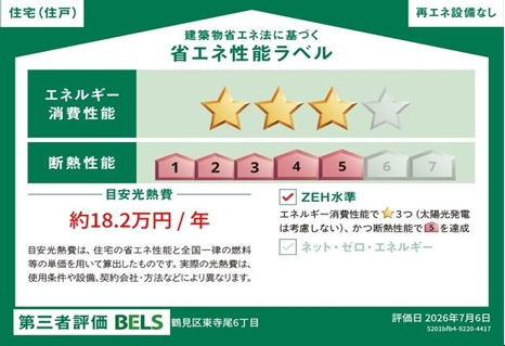 町田市旭町3丁目の新築戸建ての設備の写真