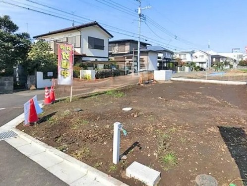 町田市木曽西1丁目の新築戸建てA号棟の外観の写真